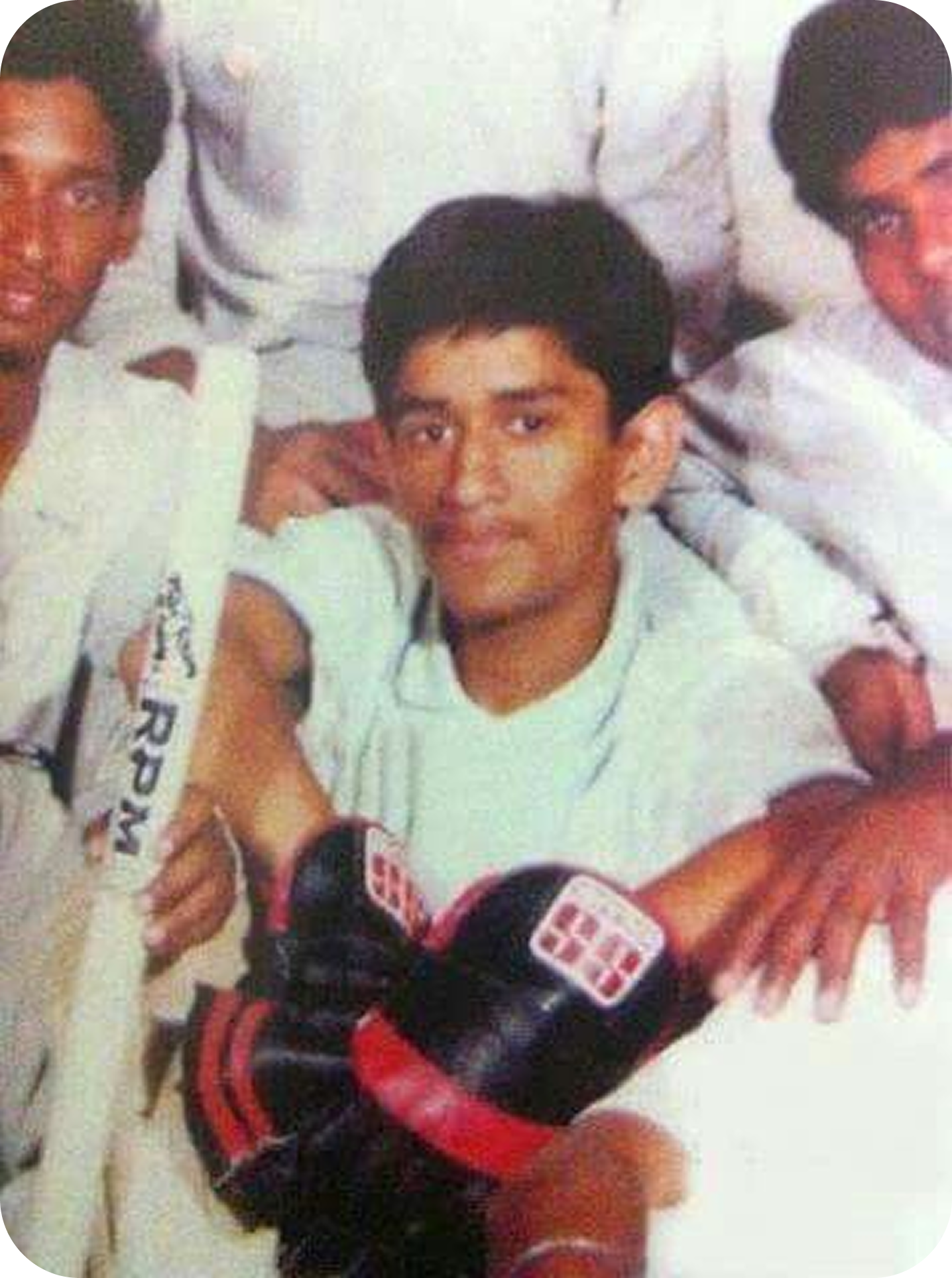 MS Dhoni Football Goalkeeper